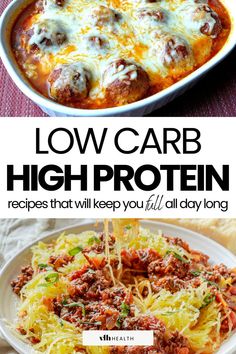 high protein low carb recipes Recipes With Low Carb, Low Carb Hearty Meals, High Protein Dinner Low Calorie, High Protein Filling Meals, Low Carb High Protein Meals Vegetarian, Low Calorie Low Carb High Protein Meals, Protein Rich Meals Dinners, High Protein Low Carb Recipes Dinner Easy, Easy High Protein Low Carb Recipes