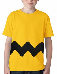 Charlie Brown's Zig Zag Kids T-Shirt Halloween T Shirts, Brown Tshirt, Charlie Brown, Zig Zag, Under Construction, Dress Pants, Daily Wear