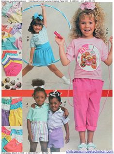 1980s Kids Fashion, Film Clothes, 80s Fashion Kids, Vintage Fashion 1970, 90s Kids Fashion, Catalog Fashion, Eighties Style, 80s Throwback, 1980s Kids