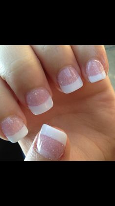 Short French Tip Nails Square, Pineapple Nails, Solar Nails, Ideas Uñas, French Top, Cute Nail Colors, Colors Nails, Teal Nails, Natural Nail Designs