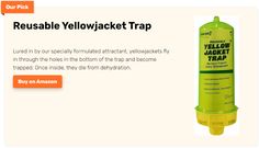 the yellowjacket trap is on sale for $ 10