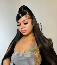 instagram : @ hairby.ria Lace Front Styles, Packing Gel, Frontal Ponytail, Hot Hairstyles, Event Hairstyles, Birthday Makeup Looks, Frontal Wig Hairstyles, Wig Install, Twist Braid