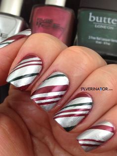 Candy-Canes Pedicure Designs Summer, Spring Pedicure, Christmas Stripes, Neat Nails, Nails Pedicure, Pedicure Designs Toenails, Nail Academy, Gel Pedicure, Manicure Art