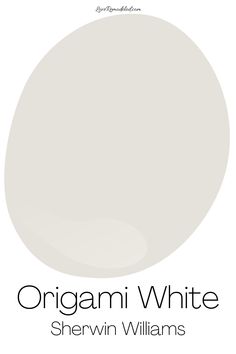 the white paint color is from sherylin williams's new paint collection, origami white