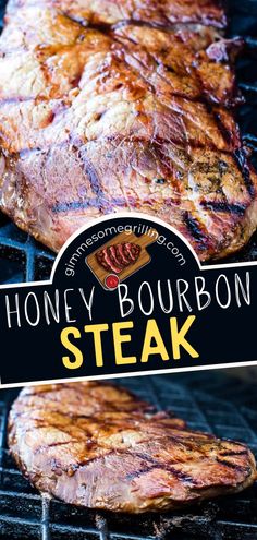 easter dinner idea, easy grilling recipes Bourbon Steak Marinade, Bourbon Steak Recipe, Grilled Steak Recipe, Steak Ideas, Easy Summer Grilling Recipes, Best Grilled Steak, Summer Grill, Grilled Beef Recipes