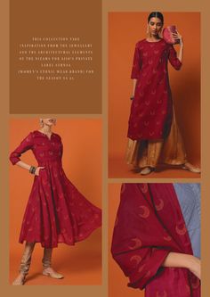 Clothing Brand Graphic Design Ideas, Dress Ads, Indian Clothing Brands, Lookbook Layout, Fashion Displays, Fashion Poster Design, Fashion Banner, Flower Graphic Design, Fashion Layout