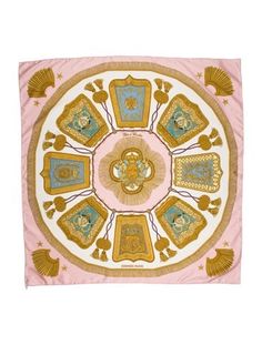 Hermès Silk ScarfPink90cm with Poste et Cavalerie MotifFeaturing Hand-Rolled Edges Gucci Gifts, Hermes Accessories, Scarf Silk, Designer Gifts, Egift Card, Sweater Accessories, Vintage Brooches, Kids Design, Scarf Shawl