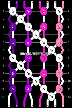 the diagram shows how many different types of chains are attached to each other, including one with