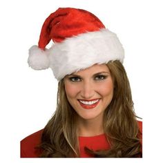 This Regal Santa Hat is Christmas chic. This hat is made in red velvet pile-tuft material with white cuff trim and white pom pop. This seasonally stylish hat can be worn to accentuate any Christmas outfit. Size: One Size.  Color: Multicolor. Christmas In Australia, Victorian Santa, Santa Claus Costume, Santa Boots, Santa Costume, Santa Claus Hat, Santa Suits, Creative Halloween Costumes, Stylish Hats