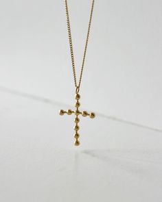 Large Dot Gold Cross Necklace Sterling Silver from kellinsilver.com Tarnish Resistant Spiritual Cross Jewelry, Sterling Silver Ball Chain Jewelry For Everyday, Minimalist Jewelry With Cross Pendant Clavicle Chain, Sterling Silver Ball Chain Jewelry Gift, Minimalist Clavicle Chain Jewelry With Cross Pendant, Minimalist Cross Necklace Tarnish Resistant, Dainty Crucifix Clavicle Chain Jewelry, Minimalist Cross Pendant Jewelry Gift, Minimalist Tarnish Resistant Cross Pendant Jewelry