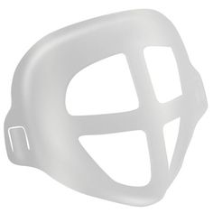 This Inner Mask Support will be your new favorite face mask accessory! Slipping inside your mask, this clear face mask inner support frame helps hold your face mask away from your mouth. The mask gives you more space and lets you breathe more easily and avoid skin irritation while wearing a face covering. Protects makeup, lip balm and lipstick from rubbing off. The internal support holder works with both disposable and cloth style masks. Safe, washable and reusable mask support is made of 100% P Clear Face Mask, Clear Face, Skin Irritation, Face Covering, Makeup Lip, Face Coverings, The Mask, No Color, A Face