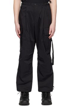 F/CE.®: Black Relaxed-Fit Cargo Pants | SSENSE Cargo Pants, Clothing Accessories, How To Find Out, On Sale, Women Wear, Perfect Clothing, Relaxed Fit, For Men, Outfit Accessories