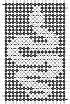 an image of a black and white pattern that looks like it is made out of circles