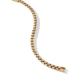 Crafted from premium 18K yellow gold, the Bel Aire chain bracelet is a stunning addition to any collection. Gold Collection, Chain Bracelet, Yellow Gold, Bracelet, Chain, Yellow, Gold