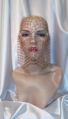 Rhinestone Chain Mask Rhinestone Face Veil Gold Masquerade | Etsy Bedazzled Gold Jewelry For Party, Gold Bedazzled Jewelry For Party, Gold Carnival Jewelry For Party, Gold Jewelry For Carnival Party, Party Gold Bedazzled Jewelry, Carnival Party Gold Jewelry, Elegant Gold Jewelry For Masquerade, Elegant Mardi Gras Party Jewelry, Gold Masquerade Mask