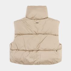 This medium fill puffer vest is perfect to layer for chilly winter days. The Sacre Puffer vest features a horizontal quilted pattern with polyester twill lining. The fill of the Puffer is 100% Polyester. Sacre can only be found at Shoe Palace offering luxury apparel items at an affordable price. Shoe Palace, Cargo Pants Women, Puffer Vest, Joggers Womens, Winter Day, White Hoodie, Womens Vest, Hoodies Womens, Puffer