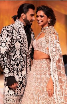 Wedding Garments, Deepika Ranveer, Dipika Padukone, Ethnic Wedding, Mens Kurta Designs, Wedding Dress Guide, Bollywood Couples