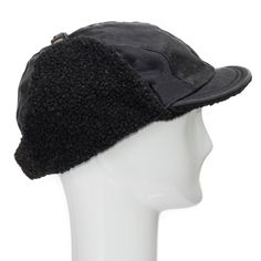 Stay extra warm this winter season and have a great aviator look with this Faux Leather Aviator Hat. This aged faux leather-like, thick trooper hat features a 4 inches deep crown, fully lined with a plush faux fur-like material to ensure you stay warm and bundled no matter the weather. Attached with a soft 1 3/4 inches long bill for rain protection and 5 inches long earflaps with chin strap snap closure. Comfortable fit. The Aviator hat is water repellent. Faux leather. Fashionable for both men Leather Aviator Hat, Mens Trapper Hat, Fur Ushanka Hat, Fur Aviator Hat, Sheepskin Outdoor Hat With Ear Flaps, Trooper Hat, Aviator Cap, Aviator Hat, Cold Weather Gear