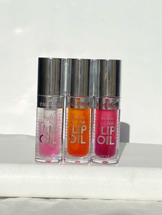 Makeup Products Essence, Lip Gloss Essence, Essence Lip Oil, Oil For Lips, Essence Lip Gloss, Essence Products, Lips Products, Dior Lip Oil, Dior Lip