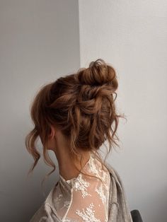 French twist, Bridal hairstyles, updos, half up styles, messy buns, ponytails, boho braids, ohio hairstylist, ohio weddings, veil placement, delaware ohio, bridesmaid hairstyles, high buns, slicked back wedding hairstlyle, curly hair, formal styles, low buns, sleek bun Up Dos Wedding, Low Textured Bun, High Messy Bun Bridesmaid, Bridal High Messy Bun, Messy Bun Bridal, Bridesmaid Hair High Updo, Braid Wedding, Messy Wedding Bun, Bridesmaid High Bun