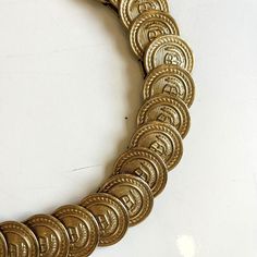 Vintage gold coin belt size small Coin Belt, Gold Coin, Women's Belt, Gold Coins, Belt Size, Belts For Women, Vintage Gold, Coin, 10 Things