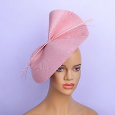 Hello!Welcome to our shop of  365daysCreations product information: Season:All Season Gender:Female Occasion:Party,Wedding,Melbourne cup,Kentucky Derby Material:PP straw,ostrich spines With 1.2cm satin headband at the back Color:blush pink Cup Hat, Fascinator Hats Wedding, Hat Tea Party, Hat Party, Hat Wedding, Church Hat, Satin Headband, Tea Party Hats, Melbourne Cup