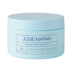 Intensive Daily Repair Body Butter for Eczema, Extra Dry, and Sensitive Skin - Josie Maran | Sephora Body Butter For Dry Skin, Aloe Leaf, Oily Skin Care, Natural Cosmetics, Simple Skincare, Ulta Beauty, Hydrate Skin