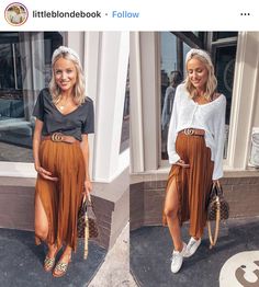 Skirt Pregnancy Outfit, Pregnacy Fashion, Fall Maternity Outfits, Now And Later, Winter Maternity Outfits, Maternity Clothes Summer