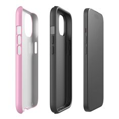 three different colored cases for the iphone