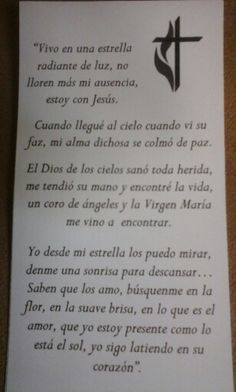 an image of a poem written in spanish