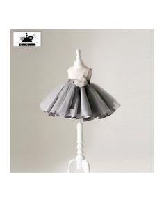 Shop modern ballet tutu grey flower girl dress toddler pageant gown online. Super cute styles with couture high quality. Pro since 2009. Spring Princess Dress With Fitted Bodice And Tulle, Fitted Gray Tulle Dress, Cinderella Tutu Dress, Grey Flower Girl Dress, Diy Tutu Dress, Gray Flower Girl, Modern Ballet, Toddler Pageant, Pageant Gown