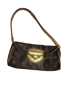 Louis Vuitton Pochette, Lv Monogram, Leather Clutch, Bag Straps, Leather Shoulder Bag, Bags Handbags, Shoe Accessories, Bag Lady, Gift Card