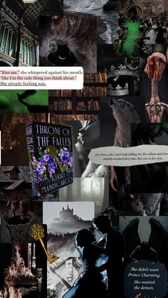 a collage of photos with text and images in it that include books, an image of a woman's face