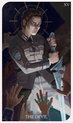 Gerard Segura - Cosmere Tarot Cards | Fan art 2021 The Devil Tarot Card Art, The Cosmere, The Devil Tarot Card, Judgement Tarot Card, Devil Tarot Card, The Devil Tarot, The Emperor Tarot