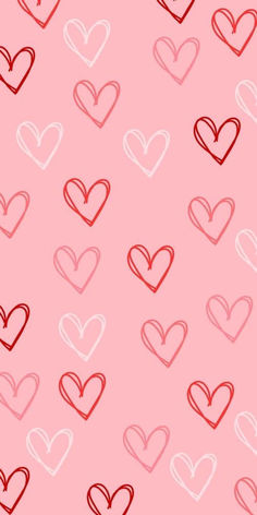 pink heart wallpaper: pink, red, and white hearts Cute Pink Heart Wallpaper, Pink Valentine Wallpaper, Pink Heart Wallpaper, Valentines Background, Hearts Background, Valentines Day Drawing, Valentine Background, Pink Wallpaper Backgrounds