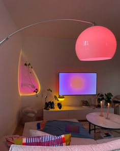 Laura🧡 Home Inspo & Decor, Regensburg on Instagram: "which one do you like the most?✨💖 Diese Woche ist ziemlich viel los bei mir - neben meiner (werkstudi)Ar… in 2024 | Girly apartment decor, Apartment decor inspiration, Dream apartment decor Electric Decor Style, Very Small Living Room Ideas Apartments, Coloured Living Room, Electric Decor, Lamp Decoration Ideas, Apartment Lamps, Small Home Interior, Styling Living Room, Electric Colors