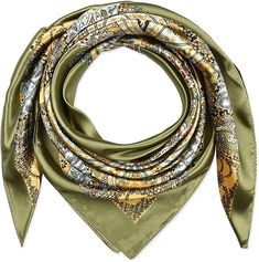 corciova 35 x 35 Large Square Hair Scarf for Black Women Silk Curly Headband Tie Sleeping at Nigh... | Amazon (US) Night Fashion, Silk Headscarf, Silk Bandana, Mint And Navy, Scarf Material, Bandana Hairstyles, Hair Scarf, Hair Wraps, Lightweight Scarf