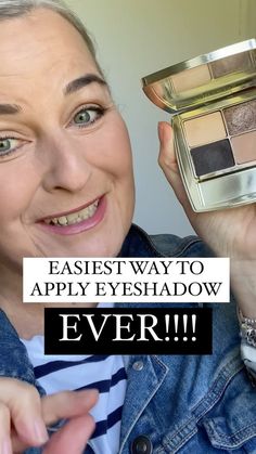 Jodi Verboon | EASIEST EYESHADOW application ever!! I’m calling it the DASH DASH DOT METHOD! Let me know if you would try this!! #eyeshadow... | Instagram Facial Ideas, Chocolate Haystacks, Eyeshadow Application, Eye Shadow Application, Natural Eye Makeup Tutorial, Everyday Eye Makeup, Makeup Over 40, Eyeshadow Tips