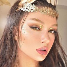 Goddess Makeup Look, Greek Makeup, Halloween Make-up Looks, Halloweenský Makeup