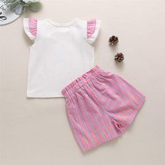 Product Title: Girls Wild Love Short Sleeve Top & Plaid Shorts clothes For GirlsKeyword Tag: Baby Tee Shirts Wholesale*Soft Feeling & Cozy Comfortable*Package Package Included:1Top+1Shorts*Fabric & Fabric: Cotton, Polyester*Available for Machine Wash as well as TumbleDry*imported Clothing Vendors, Baby Tee Shirts, Clothes For Girls, Wild Love, Wholesale Shirts, Girl Clothing, Plaid Shorts, Wholesale Clothing, Toddler Girls