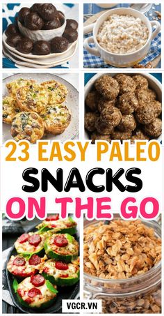 If you're searching for the ideal healthy snacks to complement your paleo meal plan, these amazing paleo snack recipes have you covered. They're perfect for on-the-go munching or keeping at the office to support your healthy eating goals.