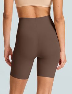 The Classic Control Short keeps you smooth, not stuffed with light-to-moderate compression. Made with a breathable, raw-cut European fabric this shapewear short smooths from waist to thigh. <> Product Details Fit-tested by real women Luxury European microfiber (68% nylon, 32% elastane) Raw-cut edges without elastic, trim, or taping to eliminate digs and bulges Light to moderate compression 100% cotton gusset USA constructed Item CC113 Mocha Color, Size 16 Dresses, Drip Dry, Real Women, Shapewear, Trim, Elastic, Plus Size, Fabric