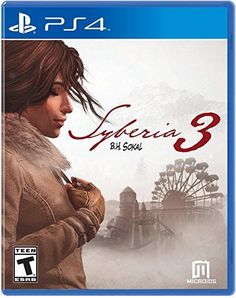 J2Games.com | Syberia 3 (Playstation 4) (Brand New). Kate Walker, Hand Painted Textures, Prince Of Persia, Action Adventure Game, Xbox One Games, Iphone Games, New Video Games, Adventure Games, Game Cheats