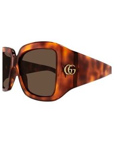 Gucci Square Sunglasses, 55mm Gucci Gg0208s Sunglasses, Gucci Hexagon Sunglasses, Buy Gucci, Havana Brown, Havana, Square Sunglasses, Jewelry Accessories, Black And Grey, Pick Up