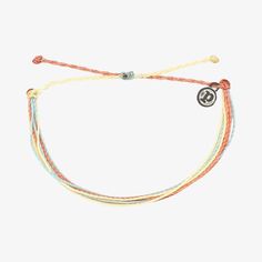 Introducing the Beach Life Bracelet, the original inspiration that captures the essence of coastal living. Handcrafted with serene shades of light orange, light yellow, and light green, each piece embodies the laid-back vibe of beach days. Waterproof and meticulously crafted, it becomes more charming with each wear. Embrace the relaxed spirit of Pura Vida by securing yours today and let your style reflect the tranquil beauty of seaside living.WaterproofGo surf, snowboard, or even take a shower w Bracelets Beach, Pura Vida Bracelets, Mens Items, Spirit Wear, Fall Gifts, String Bracelet, Sweater Sale, Light Orange, Gift Accessories