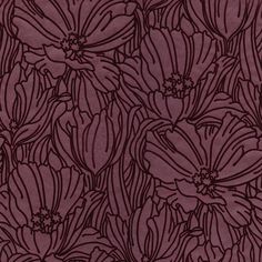 an image of a purple flower pattern on a wallpaper background in shades of red and pink