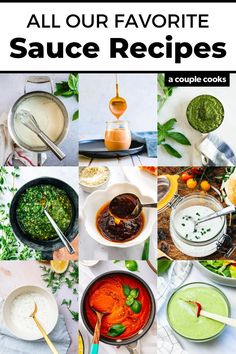 all our favorite sauces cookbook is here to help you make the most delicious and tasty sauces