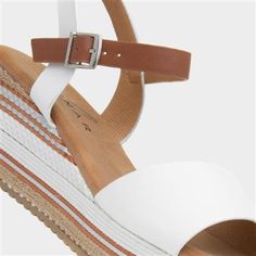 White Wedge Sandals, Shoe Zone, Sandal Style, White Wedges, Wedge Sandal, Wedge Sandals, Wedges, Buy Online, Sandals