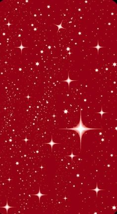 a red background with white stars on it