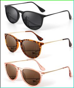 PRICES MAY VARY. ◆ Trendy Round Design - KALIYADI womens sunglasses adopts a retro round frame design, which makes you stand out from the crowd. These polarized sunglasses women add glamor to any outfit and are a must-have accessory for any fashion forward woman. Our round sunglasses womens trendy come in a variety of frame and lens colors, making them a great choice for your everyday fashion accessory. ◆UV 400 Protection - KALIYADI women's sunglasses adopts premium polarized lenses, which can b Style For Party, Round Frame Design, Round Face Sunglasses, Sunglasses Aesthetic, Popular Sunglasses, Polarized Sunglasses Women, Bright Sunshine, Beach Shopping, Designer Sunglasses For Women